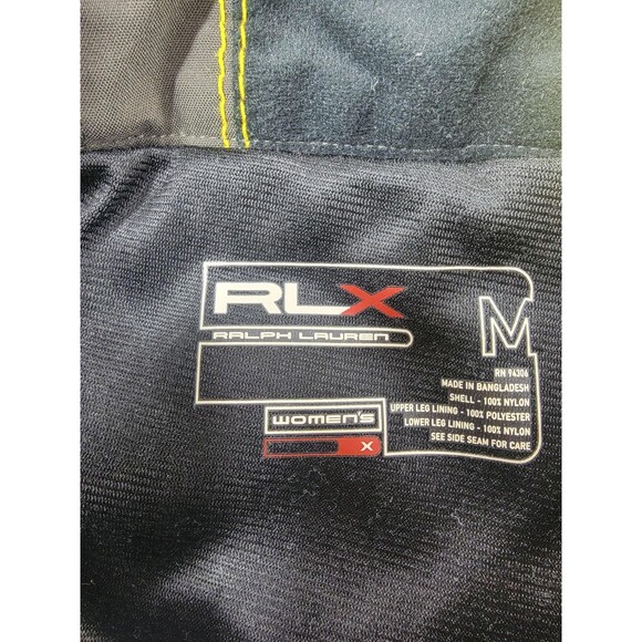 RLX Ralph Lauren Ski Snow Pants Womens Medium Olive Green RECCO Insulated RLX67 - Picture 13 of 16